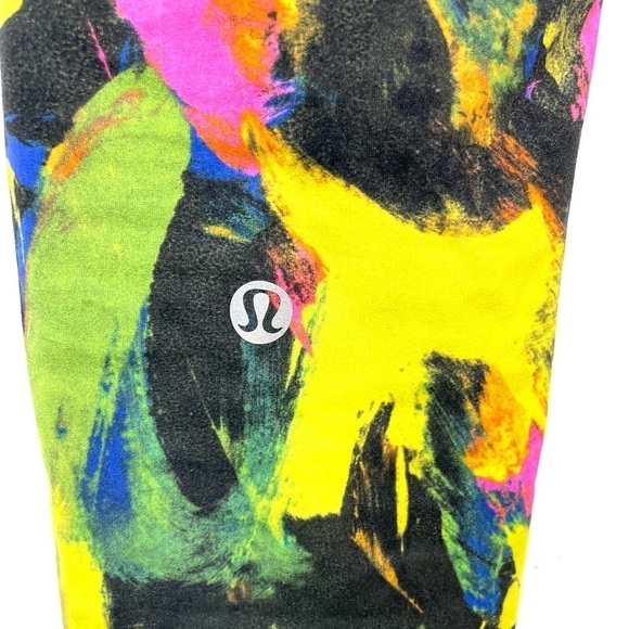 Lululemon Wunder Train Contour High-Rise Tight 25" Undertone Black Multi 6 P175 - Picture 7 of 9